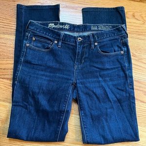 Madewell Rail Straight jeans size 27 x 34